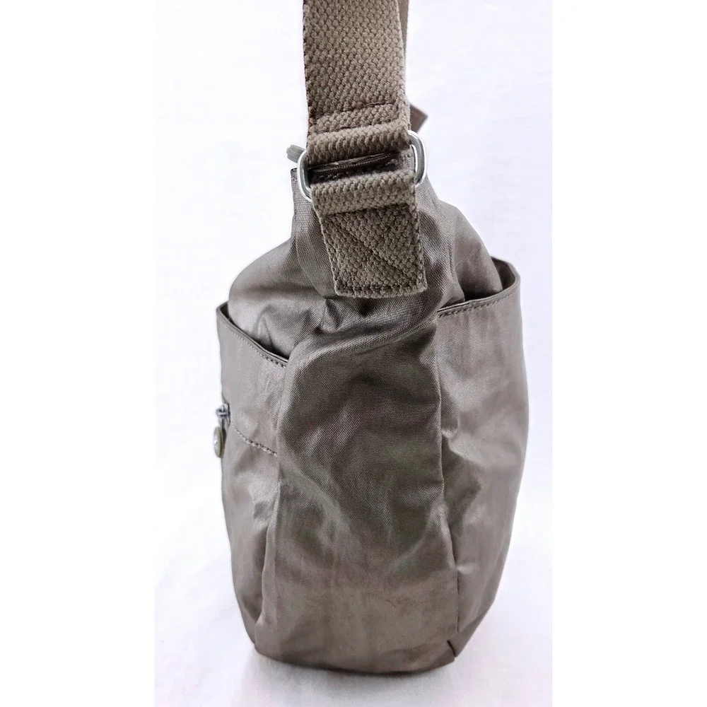 Kipling‎ Grey Large Crossbody Bag - Size 12x11x4
